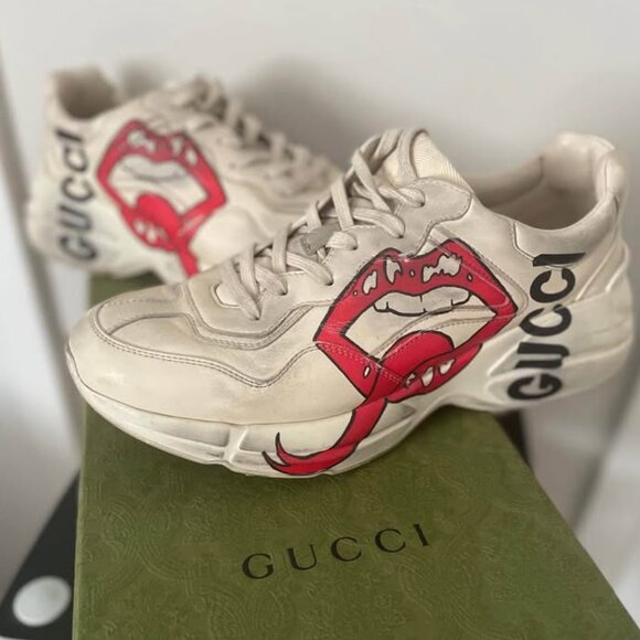 Gucci Rhyton 'Mouth Shoes - Picture 1 of 4